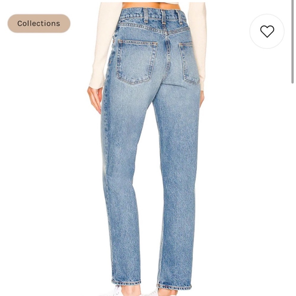 New revolve x grlfrnd the sophia high rise tomboy in bedford US 27 - Picture 3 of 11